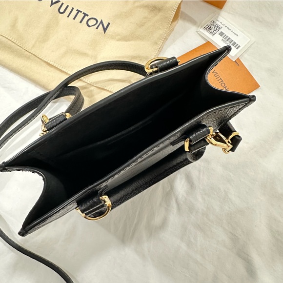 Louis Vuitton Petit Sac Plat Empreinte Black Leather - Picture 5 of 13